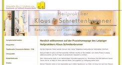 Desktop Screenshot of heilpraktiker-schrettenbrunner.de